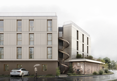 Hôtel Ibis, vue 1 — Oise (60)